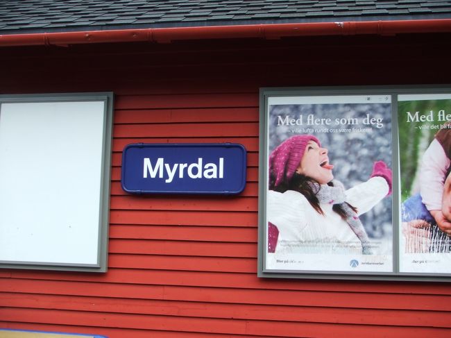 ミュルダールに到着。