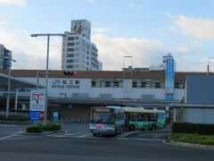 歩いてすぐの松江駅へ。
