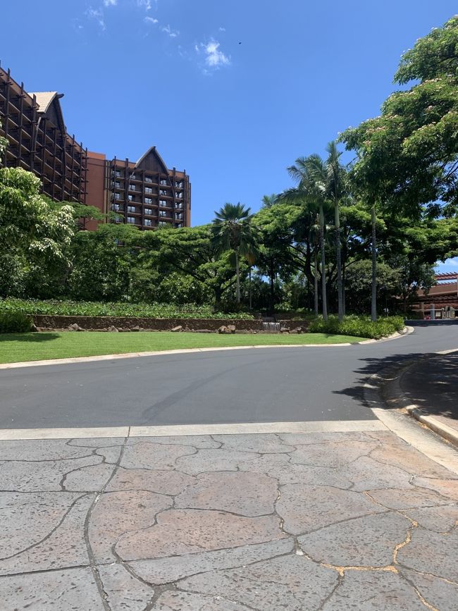 ホテルのエントランスまでもう少し。<br />最寄りのバス停からホテルまで40～45分かかりました。