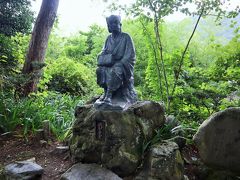 立石寺 芭蕉と曽良の像