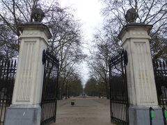 王宮に面したところにあるのが「ブリュッセル公園」。
めちゃ広いです。出入り自由ｗ
ただ如何せん、真冬なので木々の葉っぱも散っちゃって寒々しいｗ