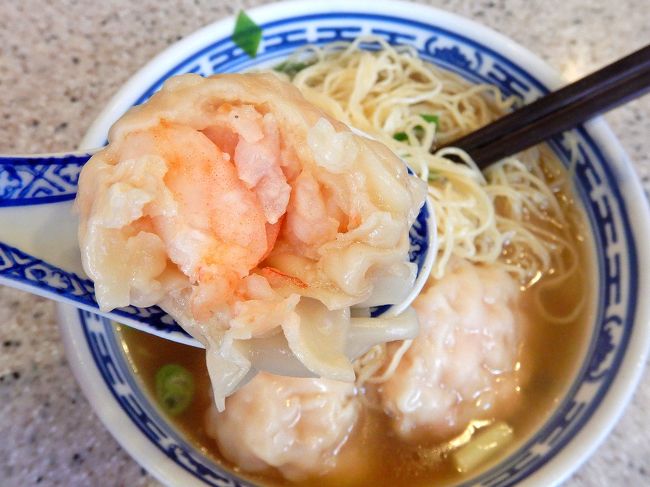 期待通りエビがプリプリ！<br />はぁ～、美味しかった。