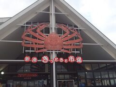 富山に来たからには、やはりお寿司を食べねば！！
親戚が新湊のきっときと市場に連れて来てくれました。
ここならお寿司の他に富山のお土産も購入できます。