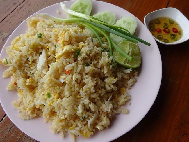 バンペー banphe <br />チェタイプレストラン chetaipu restaurant <br /><br />蟹チャーハン！ 70B