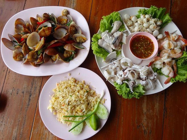 バンペー banphe <br />チェタイプレストラン chetaipu restaurant <br /><br />2人では十分すぎる量