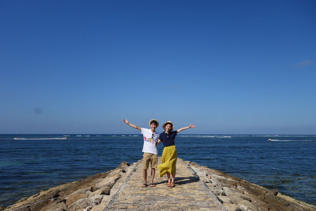 ヌサドゥアの海きれいです。