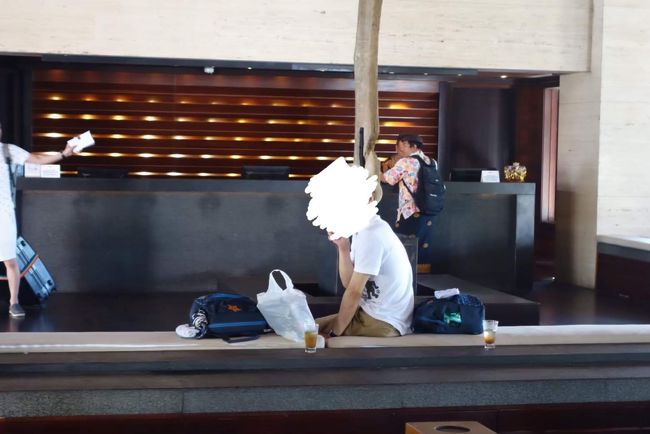 フロント。チェックインは、全部ガイドさんがしてくれました。有難や。