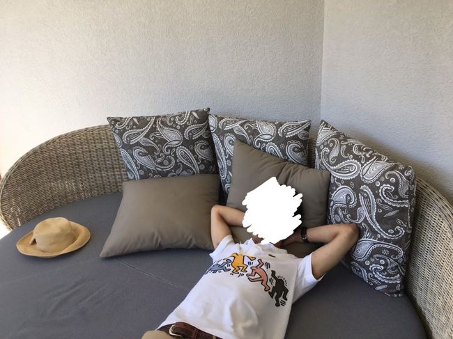 気持ち良すぎて、なんとここで2時間お昼寝してしまいました＾＾；