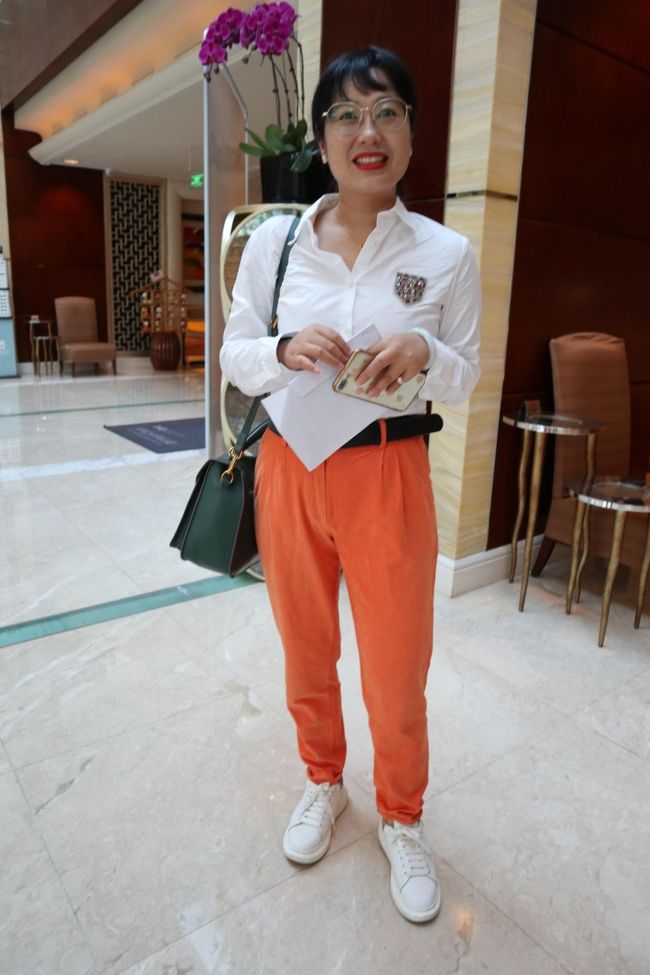 Houさん、上海の添乗員。