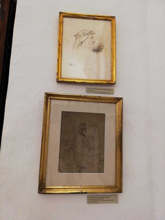 上段：Eug&amp;egrave;ne Delacroix（ウジェーヌ・ドラクロワ）によるショパンの肖像画（複製）<br /><br />下段：Jakob・Goetzenberger（ヤコブ・ゲッツエンベルガー）によるショパンの肖像画