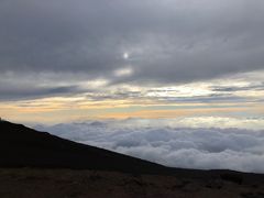 ハレアカラ山山頂からの景色