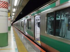 埼京線で大宮駅に到着。