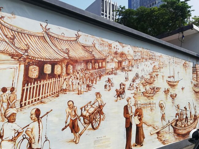 Yip Yew Chong氏の壁画を巡る、初めてのシンガポール③2017年