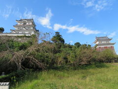 護国神社側に回り込み
