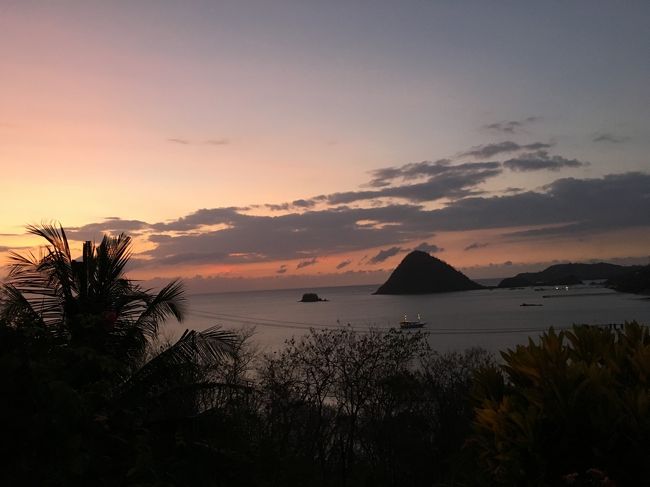 コモド諸島ﾂｱｰ　二泊目は丘の上のホテル<br />めちゃ景色良かった！