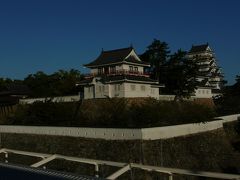 朝の福山城　今日もいい天気です・・