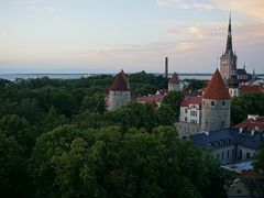 ●パットクリ展望台から＠トームペア

22:26。
現代チックな建物が無い世界。
100年ほど前の夕暮れ時も同じ風景だったのかな？