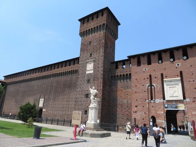 2019年 イタリア・フレスコ画の旅 ミラノ サン・マウリツィオ教会とミラノ市街
