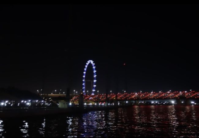 シンガポールフライヤー。大観覧車です。