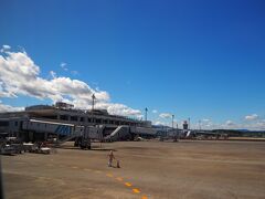 宮崎ブーゲンビリア空港に到着！