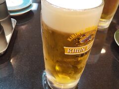 生ビールで乾杯