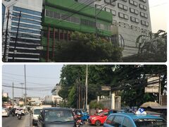 帰還～ホテル前面道路（轢かれたら アホですからね）慎重に、、