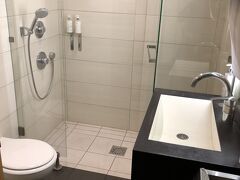 パリに到着した後は、この先の長旅に備えラウンジでシャワーを浴びてスッキリ。