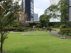 「屋上庭園」。

「歌舞伎座」の上にこんなのがあるなんて♪。
都会の中にある緑って癒されますねー。