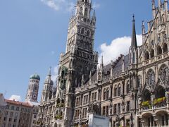 聖ピーター教会。
ドイツ博物館からマリエン広場方面へ移動してきました。（ホフブロイハウスに行きたくて）
市庁舎の時計仕掛けは時間のタイミングが合わず見られませんでした…。
