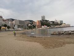 ちょっと浜辺を散策しました。