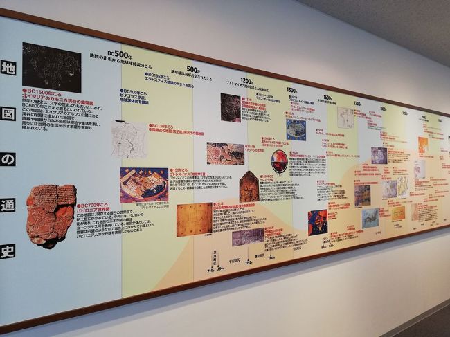 地図の年表や、