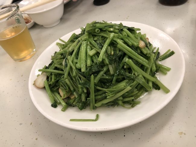 それと空芯菜炒めがまた旨い！！<br /><br />ニンニクがちょうど良い具合に効いてていくらでも食べれる<br /><br />これ抜群に旨いなぁ！！