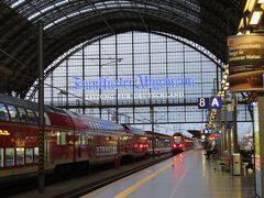 東横インフランクフルトに荷物を預け雨の中　アップルワイン電車で市内一周