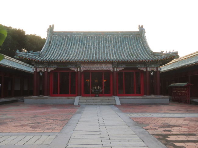 台湾 「行った所・見た所」 台南市街にある「台南地方法院・延平郡王祠」に行きました