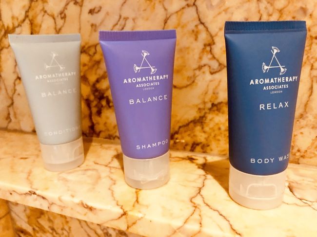 シャワールームにもアロマテラピー