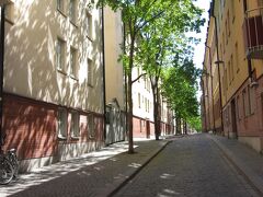 セーデルマルムにも石畳があります。

