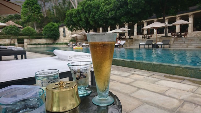 翌日もビンタンです^^<br /><br />フロート（浮き輪）も借りました<br />その後はプールに行く度に浮き輪を用意してくれてました<br />さすがアマン！？