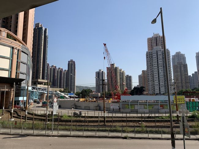 やっと元朗駅が見えてきました。<br /><br />ホッと一息。