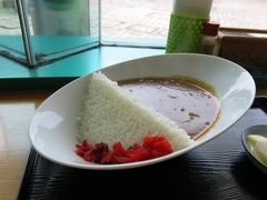 遅めの昼食はダムカレー(笑)
資料館の隣に軽食処があり、観光地価格で営業中。
味は極めてフツー。コスパは悪い(笑)