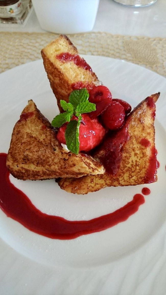 フレンチトーストベリー<br />かなり好みの焼き加減(*ﾟ∀ﾟ*)