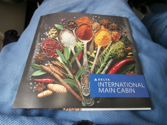 帰りの機内食は何だろう？？