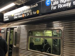 本日のmorning runは地下鉄に乗ってスタート
59丁目駅から96丁目駅まで。
出発進行！
