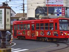 さてさて、豊橋の街に存在する昔懐かしい街並み風景や色華やかな街並み風景の中を走る豊鉄の路面電車でありますが、実はもう一箇所目にしておきたい街並み風景がございまして・・・
やって来ましたのは井原停留場