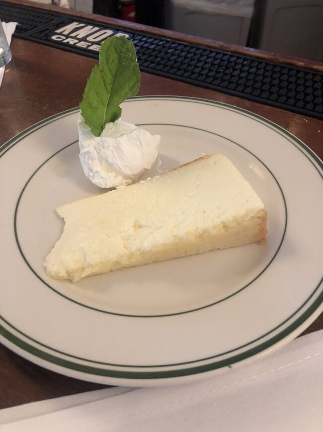 このチーズケーキも美味しい♪