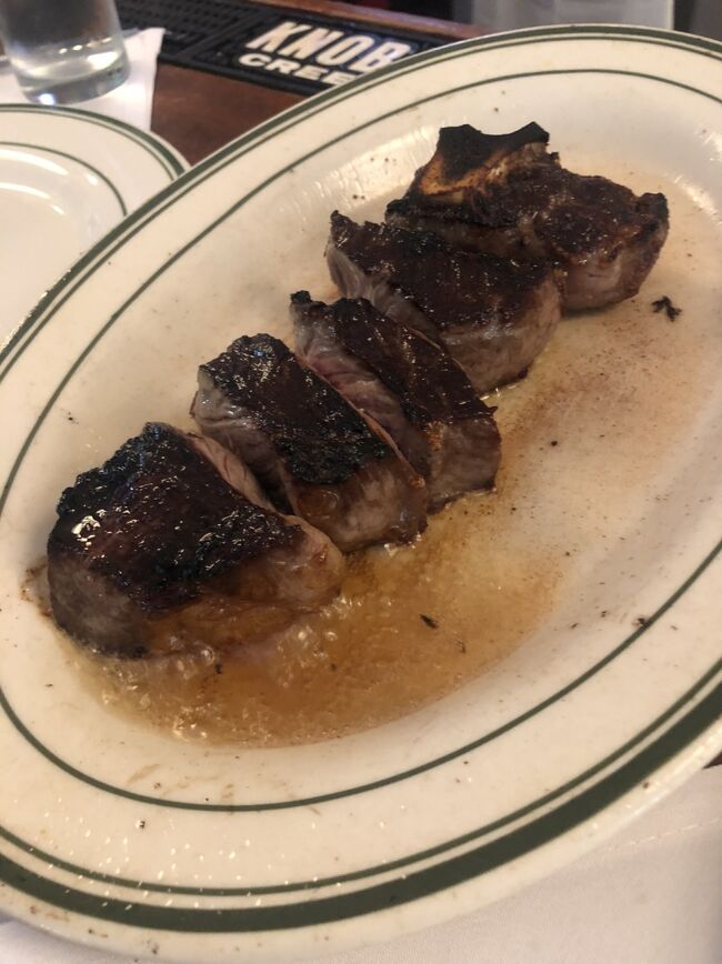 ステーキ美味しい♪