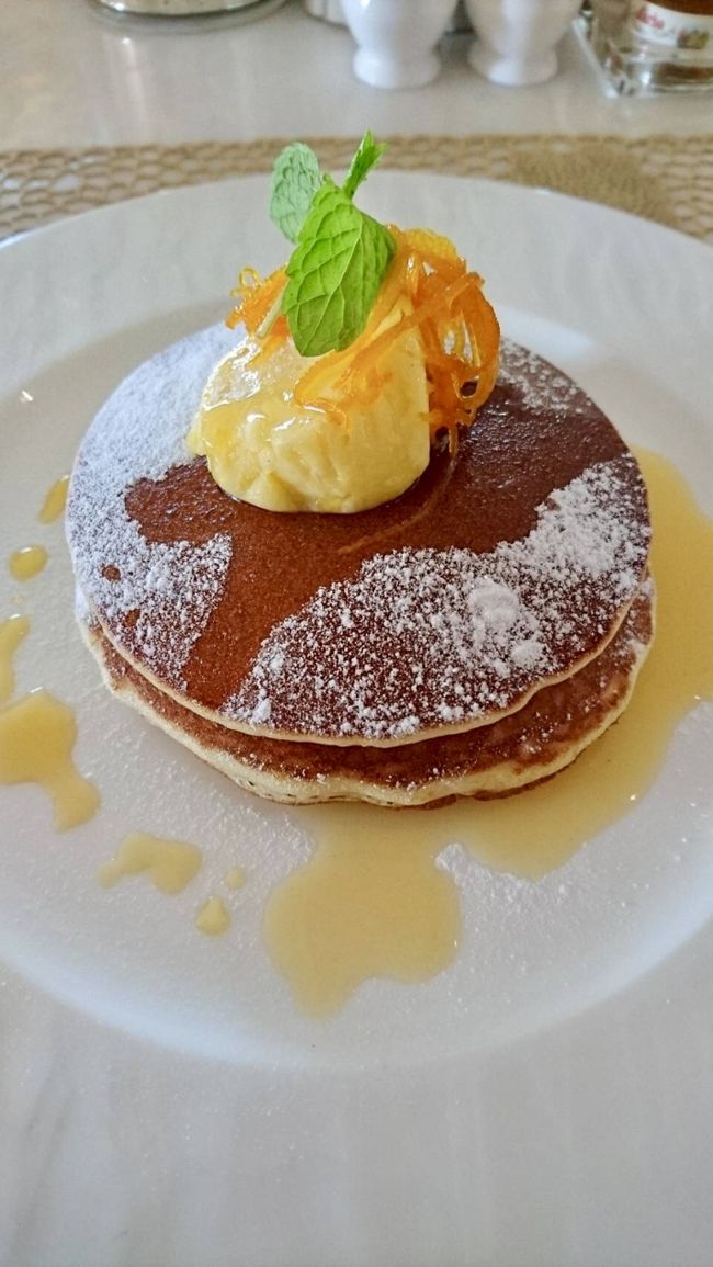 レモンリコッタパンケーキ<br />美味しいです☆