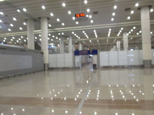 「TRANSFER」とありますが、ここは<br />次の搭乗券を貰うところ。