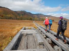 牛首まで来ました。
今日は弥四郎小屋泊なのでまだまだ時間があります。
せっかくなのでヨッピ橋から東電小屋を経由する北側の木道を歩くことにしました。