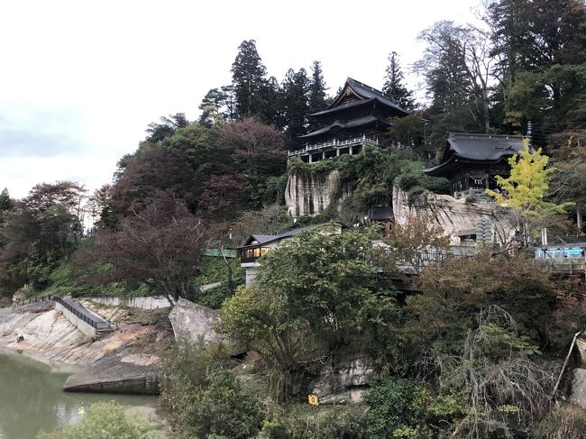 【子連れ会津紀行】2/3 紅葉し始めの只見線沿線(絶景、ボンネットバス、只見線、会津柳津)