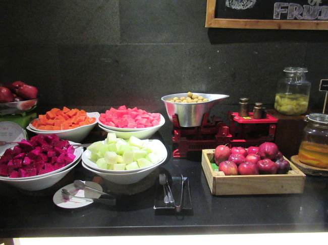 SPGチタンなので、今回はチェックインの時に朝食を選択。